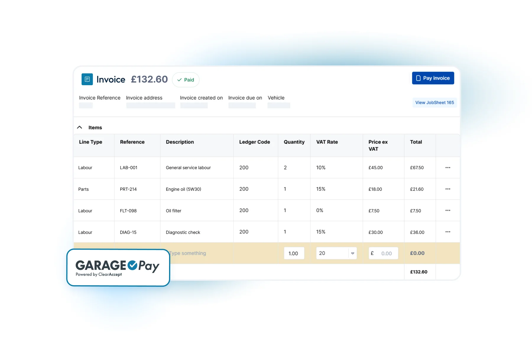 Invoice & Pay